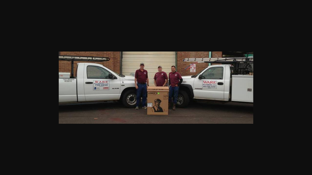 Ware Plumbing team and fleet